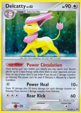 Delcatty Lv.53 Platinum #4/127