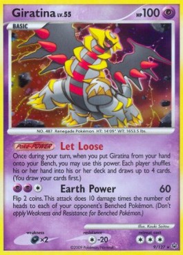 Giratina Lv.55 Platinum #9/127