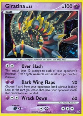 Giratina Lv.63 Platinum #10/127