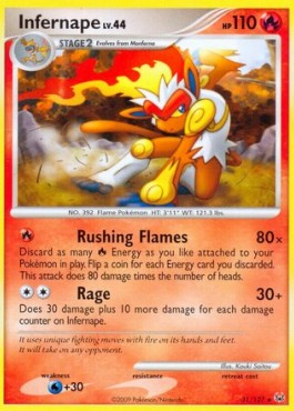 Infernape Lv.44 Platinum #31/127