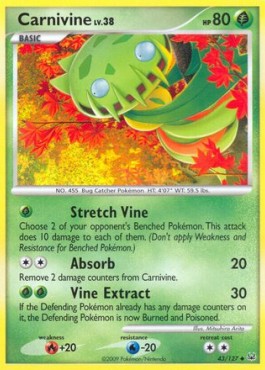 Carnivine Lv.38 Platinum #43/127