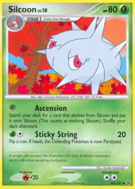 Silcoon Lv.10 Platinum #63/127