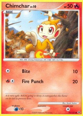 Chimchar Lv.10 Platinum #70/127