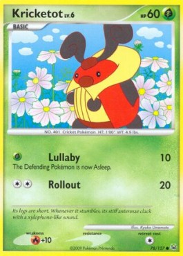 Kricketot Lv.6 Platinum #78/127