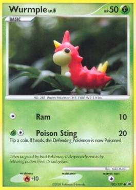 Wurmple Lv.5 Platinum #103/127