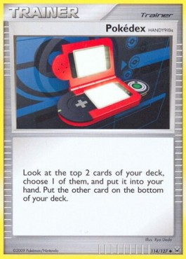 Pokédex HANDY910is Platinum #114/127
