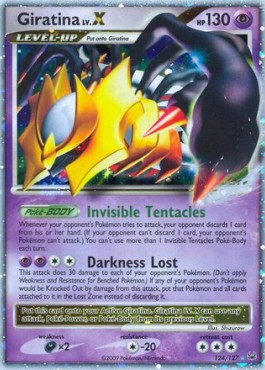 Giratina LV.X Platinum #124/127