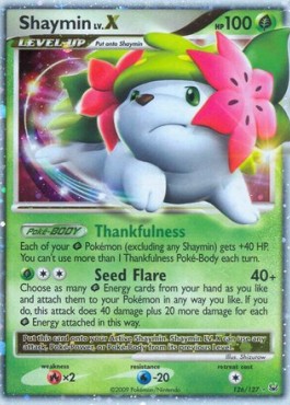 Shaymin LV.X Platinum #126/127
