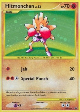 Hitmonchan Lv.33 Platinum #129/127