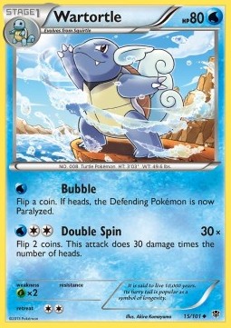 Wartortle - Plasma Blast #15/101