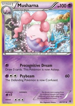Musharna - Plasma Blast #40/101