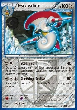 Escavalier - Plasma Blast #61/101