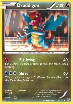 Druddigon - Plasma Blast #70/101