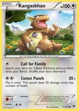 Kangaskhan - Plasma Blast #71/101