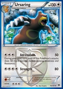 Ursaring - Plasma Blast #76/101