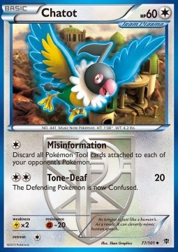 Chatot - Plasma Blast #77/101