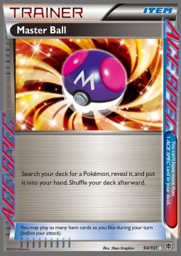 Master Ball Plasma Blast #94/101