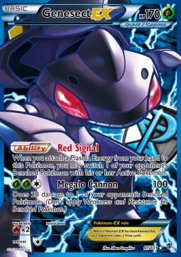 Genesect EX - Plasma Blast #97/101