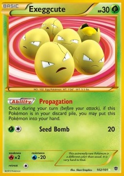 Exeggcute - Plasma Blast #102/101