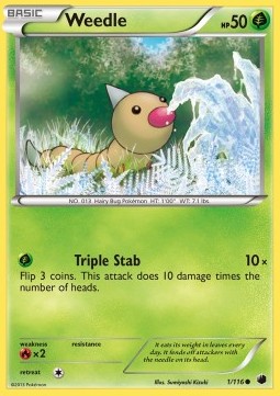 Weedle - Plasma Freeze #1/116