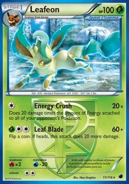 Leafeon - Plasma Freeze #11/116