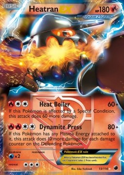 Heatran EX - Plasma Freeze #13/116