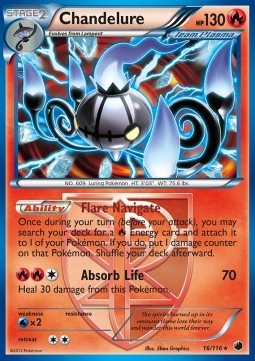 Chandelure - Plasma Freeze #16/116