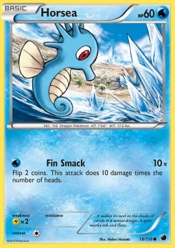 Horsea - Plasma Freeze #18/116