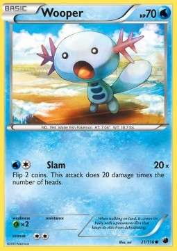 Wooper - Plasma Freeze #21/116