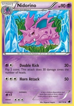 Nidorino - Plasma Freeze #44/116