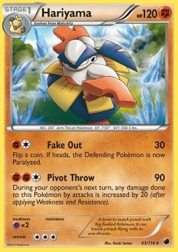 Hariyama - Plasma Freeze #63/116