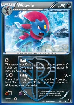 Weavile - Plasma Freeze #66/116