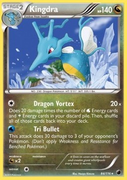 Kingdra - Plasma Freeze #84/116