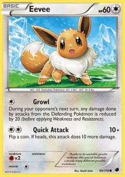 Eevee - Plasma Freeze #89/116