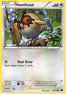 Hoothoot - Plasma Freeze #91/116