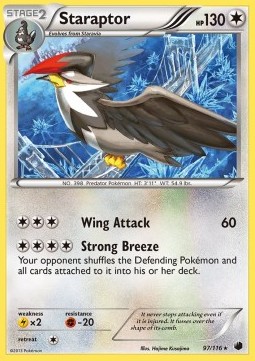 Staraptor - Plasma Freeze #97/116