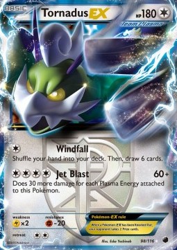 Tornadus EX - Plasma Freeze #98/116
