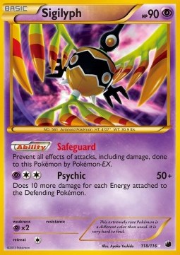 Sigilyph - Plasma Freeze #118/116