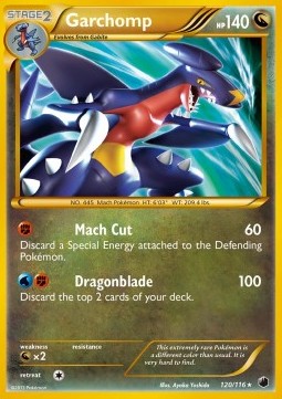 Garchomp - Plasma Freeze #120/116