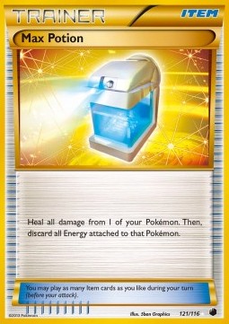 Max Potion Plasma Freeze #121/116