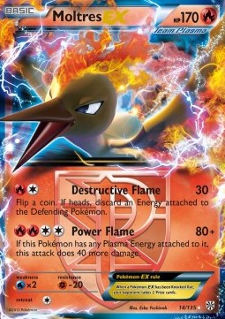 Moltres EX - Plasma Storm #14/135