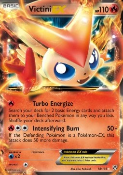 Victini EX - Plasma Storm #18/135