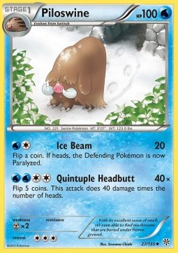 Piloswine - Plasma Storm #27/135