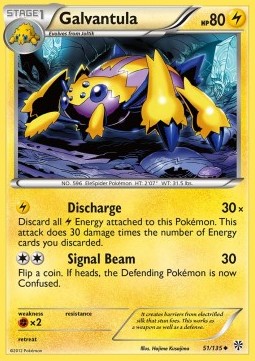 Galvantula - Plasma Storm #51/135