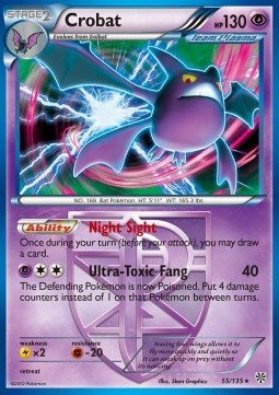 Crobat - Plasma Storm #55/135