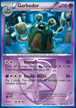 Garbodor - Plasma Storm #67/135