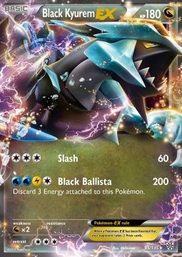 Black Kyurem EX Plasma Storm #95/135