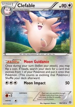 Clefable - Plasma Storm #98/135