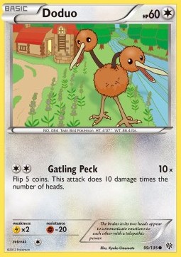 Doduo - Plasma Storm #99/135