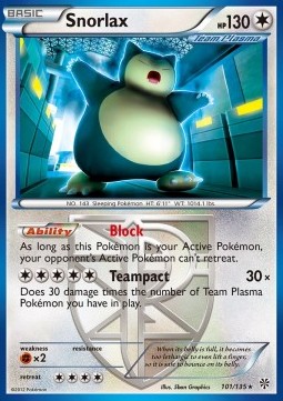 Snorlax - Plasma Storm #101/135